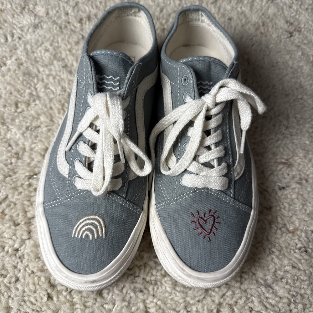 Vans Authentic Eco Theory Green Milieu SZ 7‎ Men/8.5 Women 721356 50% Hemp